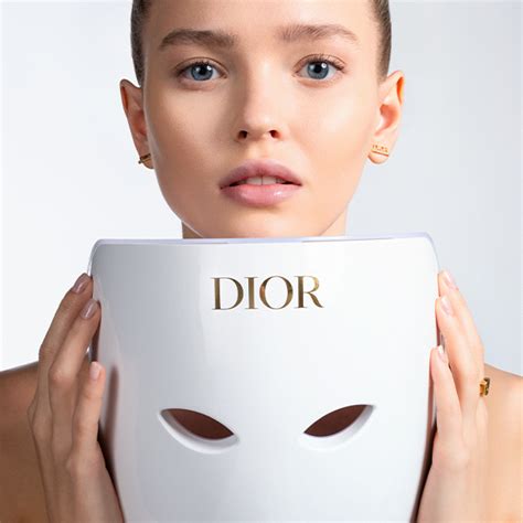 dior red light mask|dior face cleanser and mask.